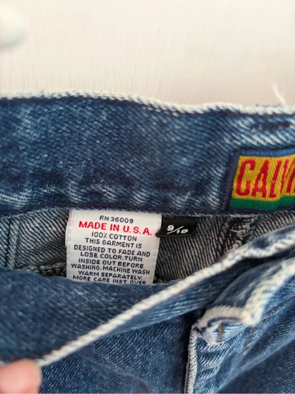 Vintage Calvin Klein Denim Skirt